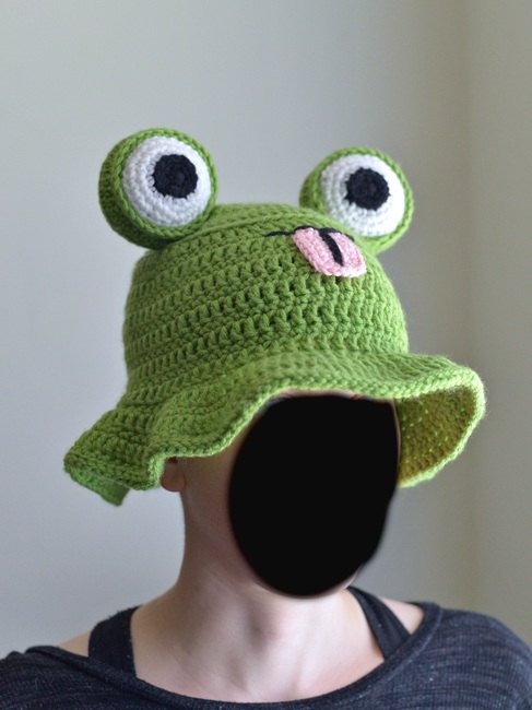 Friendly Frog Bucket Hat: Crochet pattern | Ribblr