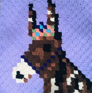 Sophia the Donkey C2C Graphgan Square