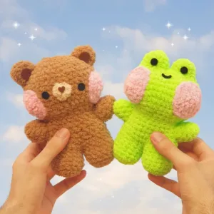 Frog & Bear (+5 BONUS PATTERNS)