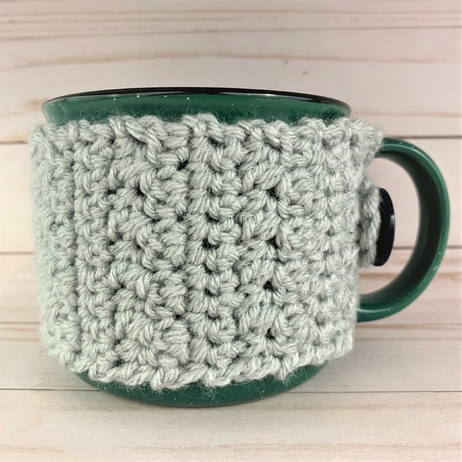 Crochet Pattern - Textured Mug Cozy and Coaster