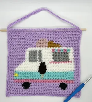 Ice Cream Truck Wall Hanging