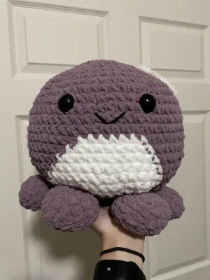 Octopus Plushie Crochet Pattern (Inspired by Violet the Octopus Squishmallow)