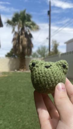 Frog Stress Ball Amigurumi Crochet Plush, Amigurumi Frog, Crochet Frog -   UK