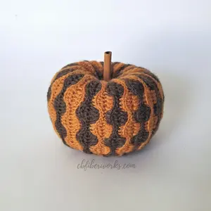 Wavy Pumpkin Crochet Pattern