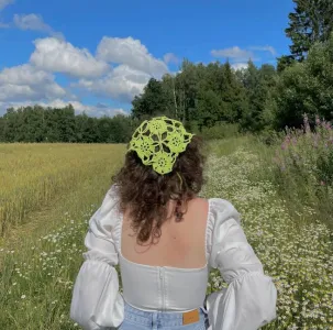 Wildflower bandana