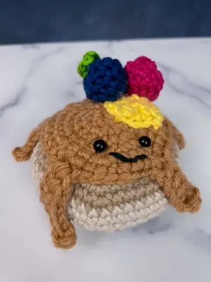 Pancake amigurumi crochet pattern