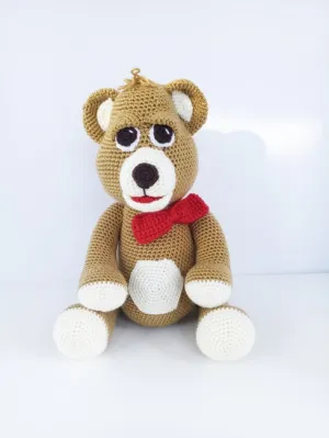 Crochet Pattern Barney the Bear