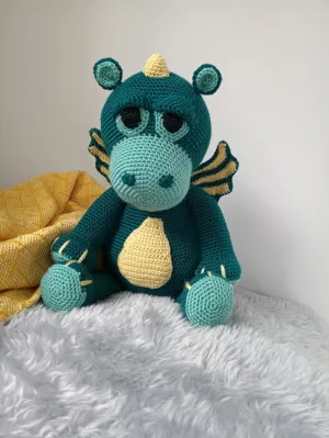 Crochet Pattern Snuff the Baby Dragon