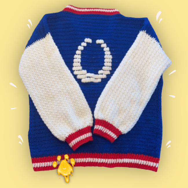 Varsity Jacket. Crochet Tutorial 