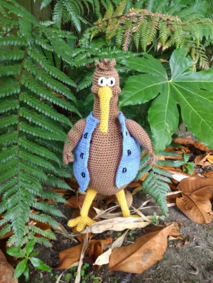 Crochet Pattern Goodnight Kiwi Bird