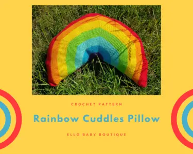 Rainbow Cuddles Pillow