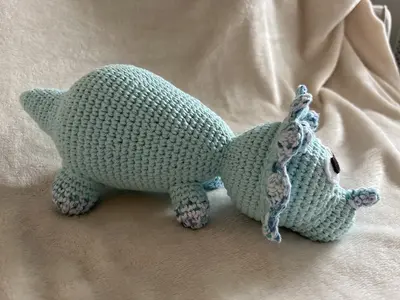 Triceratops Amigurumi