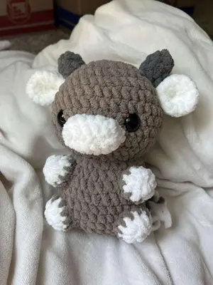 Clarabelle the Crochet Cow