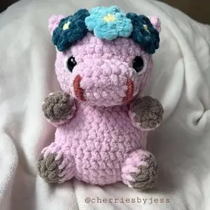 Peggy the Piggy Crochet Pattern