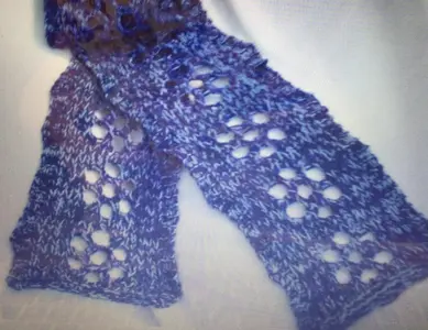 Little Lace Daisy Scarf