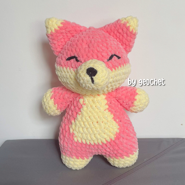 Chunky Fox: Crochet pattern | Ribblr
