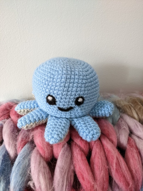 Inside Out Octopus Crochet Pattern Reversible Octopus -   Hong Kong