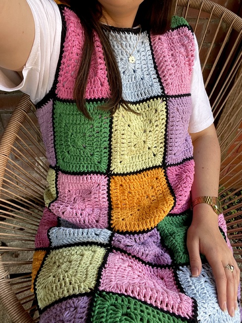 Solid Granny Square