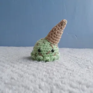 Octo Ice Cream Cone Crochet Pattern, Octopus Crochet Pattern, Octo Crochet Pattern, Beginner Friendly Crochet Pattern