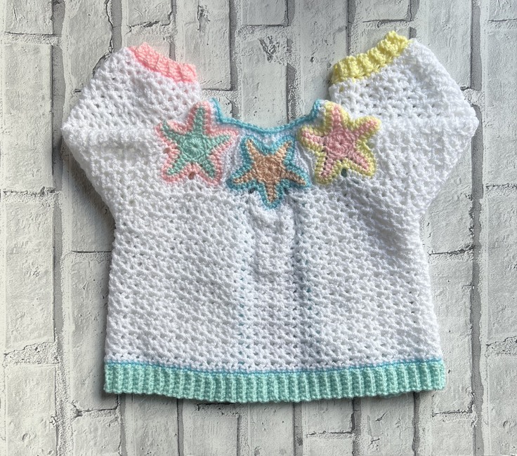 Super Star Childrens Cardigan: Crochet pattern | Ribblr