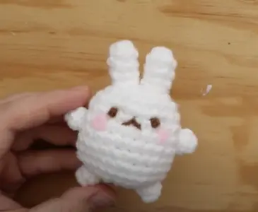 Chibi Molang amigurumi