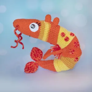 Prawn amigurumi