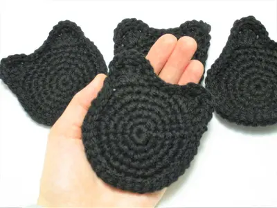 Black Cat Coasters