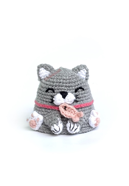 Hello Kitty® x Pusheen® Pusheen Amigurumi Crochet Kit  Hello kitty crochet,  Crochet projects, Crochet amigurumi