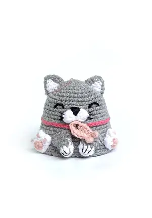 Grey Cat Amigurumi