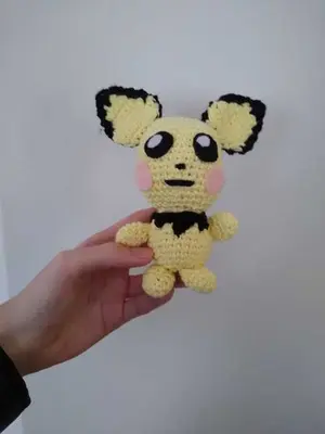 Pichu Pokemon pattern