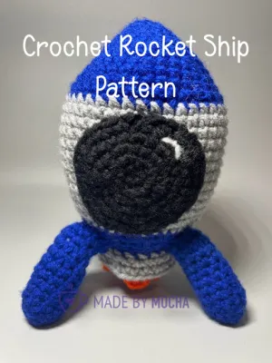 Crochet Rocket Ship