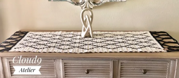 Rustic Diamonds Table Runner