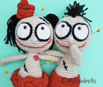 Adorable Voodoo Dolls Halloween Toy