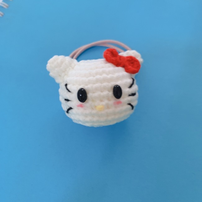 Hello Kitty and Friends Hairtie: Crochet pattern