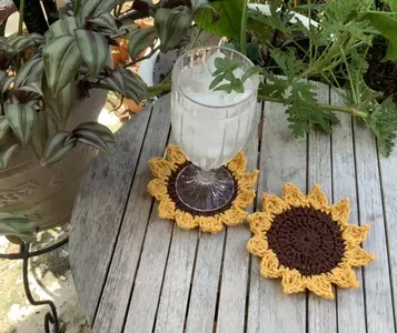 Sunny Day Sunflower Coaster