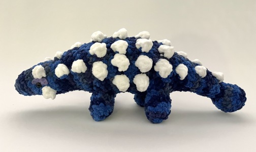 Ankylosaurus Amigurumi (No-Sew)