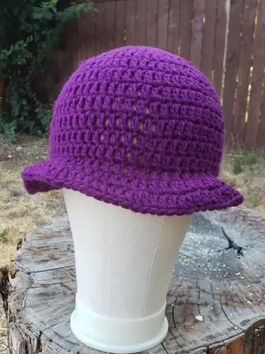 crochet bucket hat