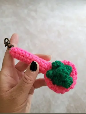 Hand Pipe Zipper Charm/Keychain