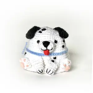 Dalmatian Dog Amigurumi