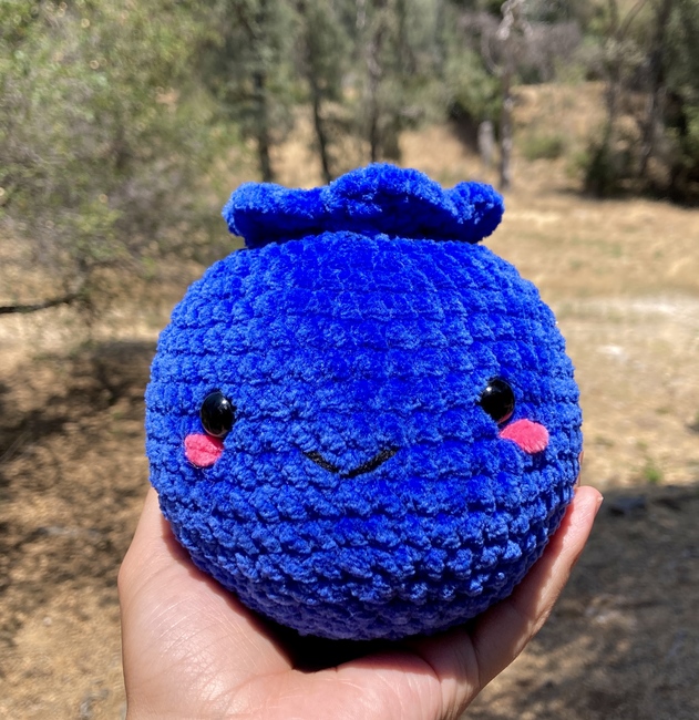 BLUEBERRY PLUSH Crochet