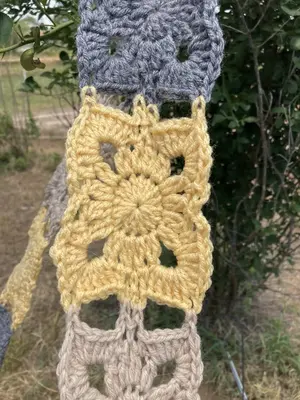 Fairy square scarf