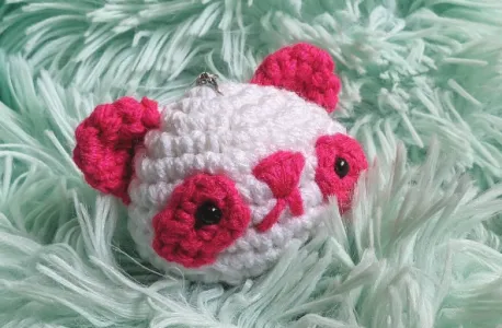 Panda Keychain Pattern