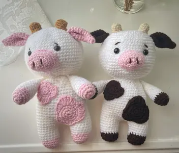 Crochet Cow pattern