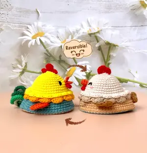 Reversible Chicken Amigurumi