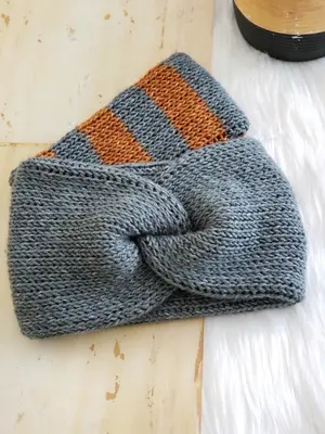 Simple Tunisian Ear Warmer