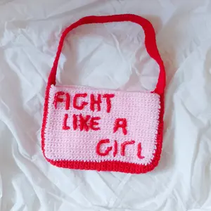 Fight like a Girl Baguette Bag