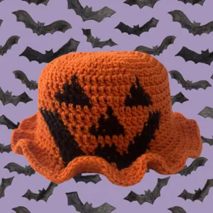 Jack-o-Lantern Bucket Hat