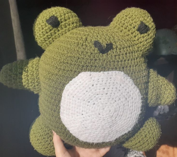 Chunky Frog Crochet pattern Ribblr