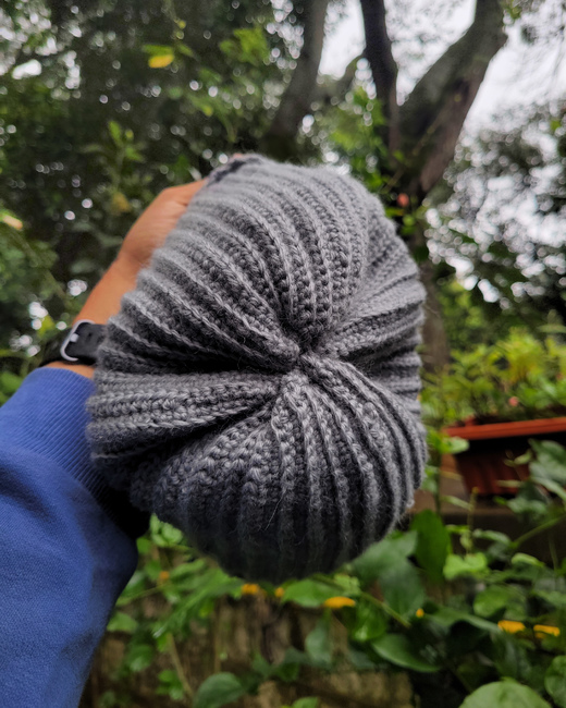 FREE Cozy ribbed crochet beanie: Crochet pattern