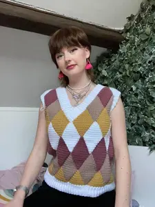 Funky Sweater Vest